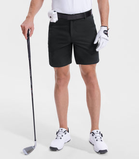 Men's Golf Dress Casual Shorts 7" 10" Quick Dry - SwingLuxe M032