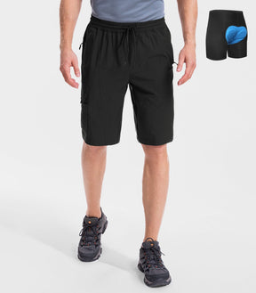 Men's Padded Mountain Bike Shorts - CycleAir M020
