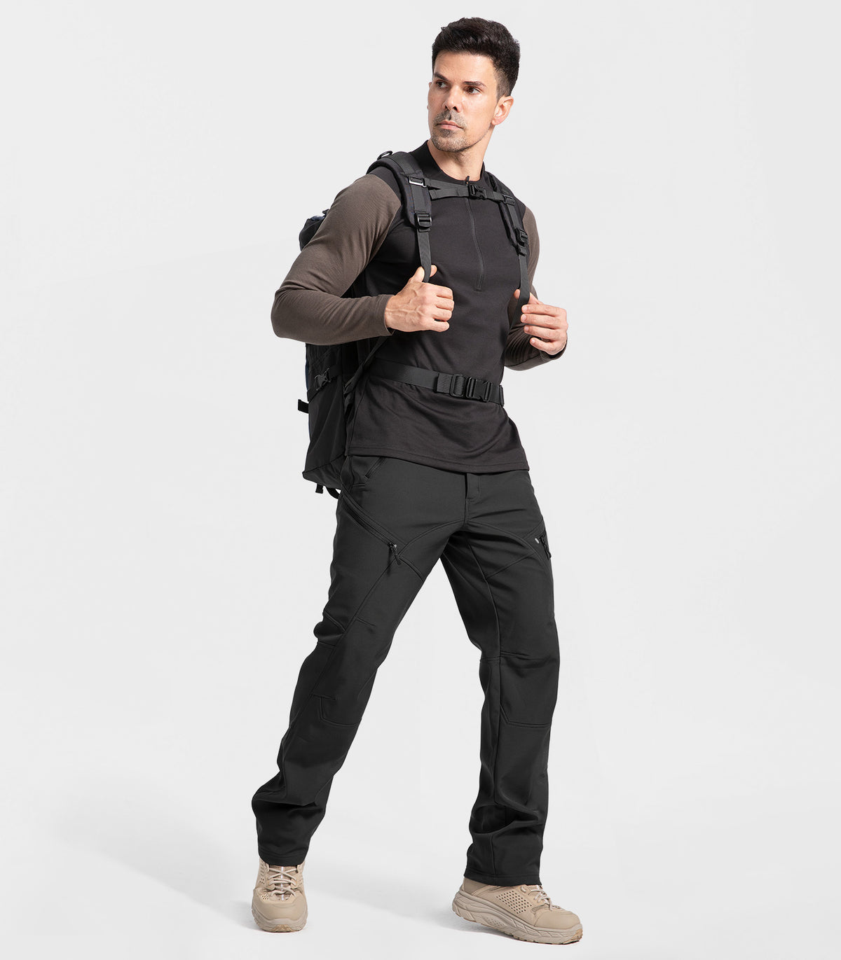 womens snow pants #Color_Black