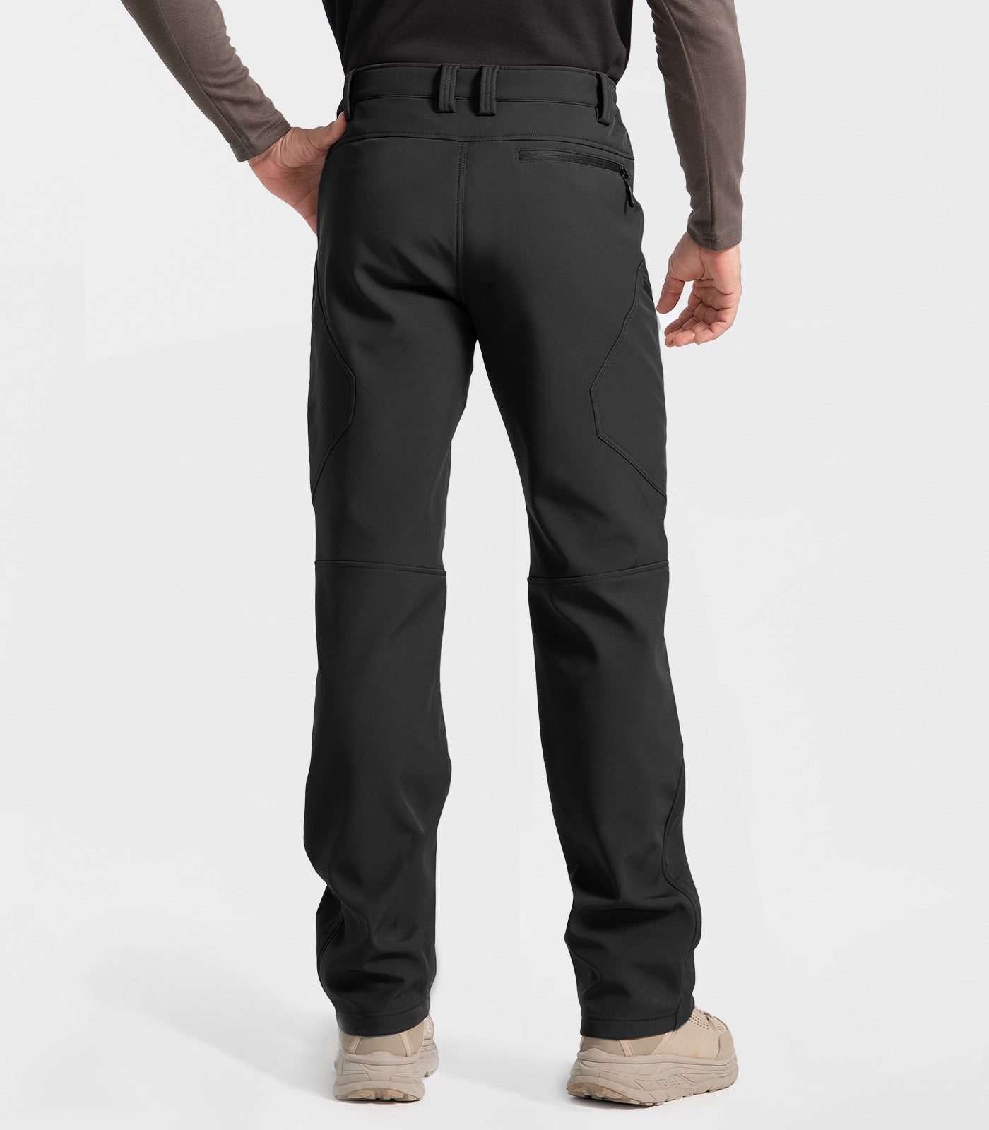 Men's Snow Ski Fleece lined Pants - SnowVenture M054