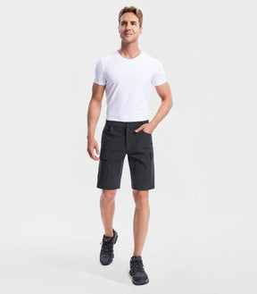 Men's Cargo Hiking Shorts Lightweight Water Resistant - TrailPioneer M026