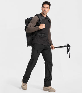 Men's Snow Ski Fleece lined Pants - SnowVenture M054