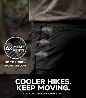 Men's Hiking Pants Lightweight Quick Dry - HikerFlex M045