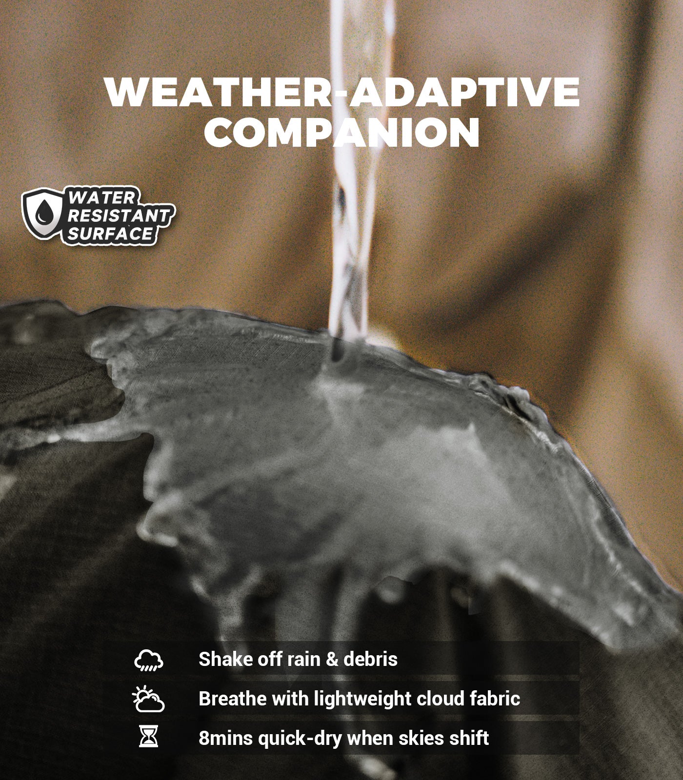 Pantalon de randonnée convertible pour hommes Pantalon cargo à séchage rapide - HikerFlex M015