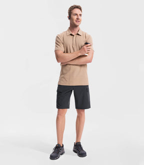 Men's Cargo Hiking Shorts Lightweight Water Resistant - TrailPioneer M026