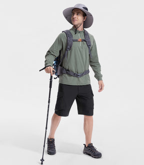 Men's Hiking Shorts Baggy Quick Dry - TrailPioneer M006