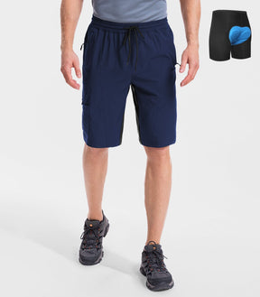 Men's Padded Mountain Bike Shorts - CycleAir M020