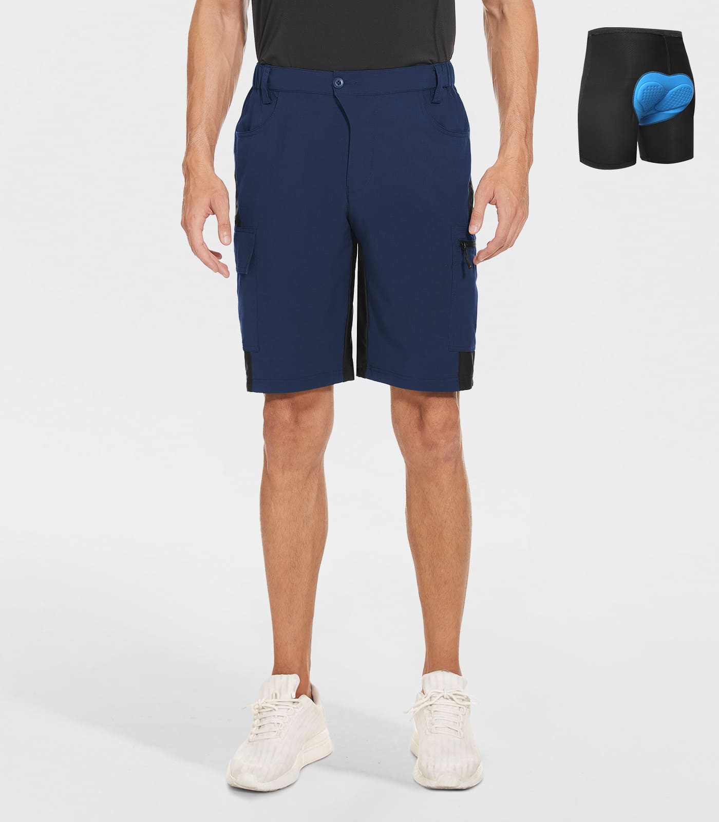 Men's Padded Mountain Bike Shorts - CycleAir M013