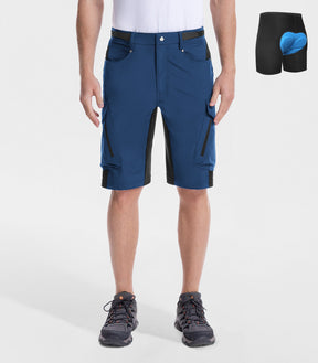 Herren Mountainbike-Shorts Baggy Schnell trocknend Leicht - CycleAir M006