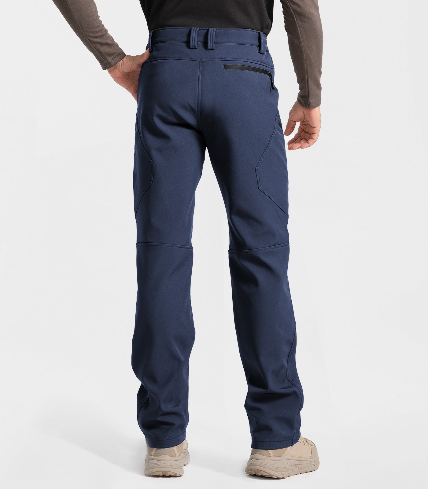 Men's Snow Ski Fleece lined Pants - SnowVenture M054