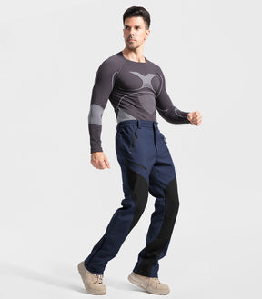 Men's Snow Ski Fleece lined Pants - SnowVenture M055