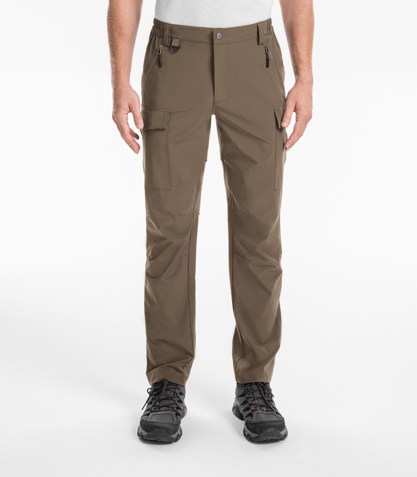 Men's Hiking Cargo Pants Water-Resistant Quick Dry - HikerFlex M033