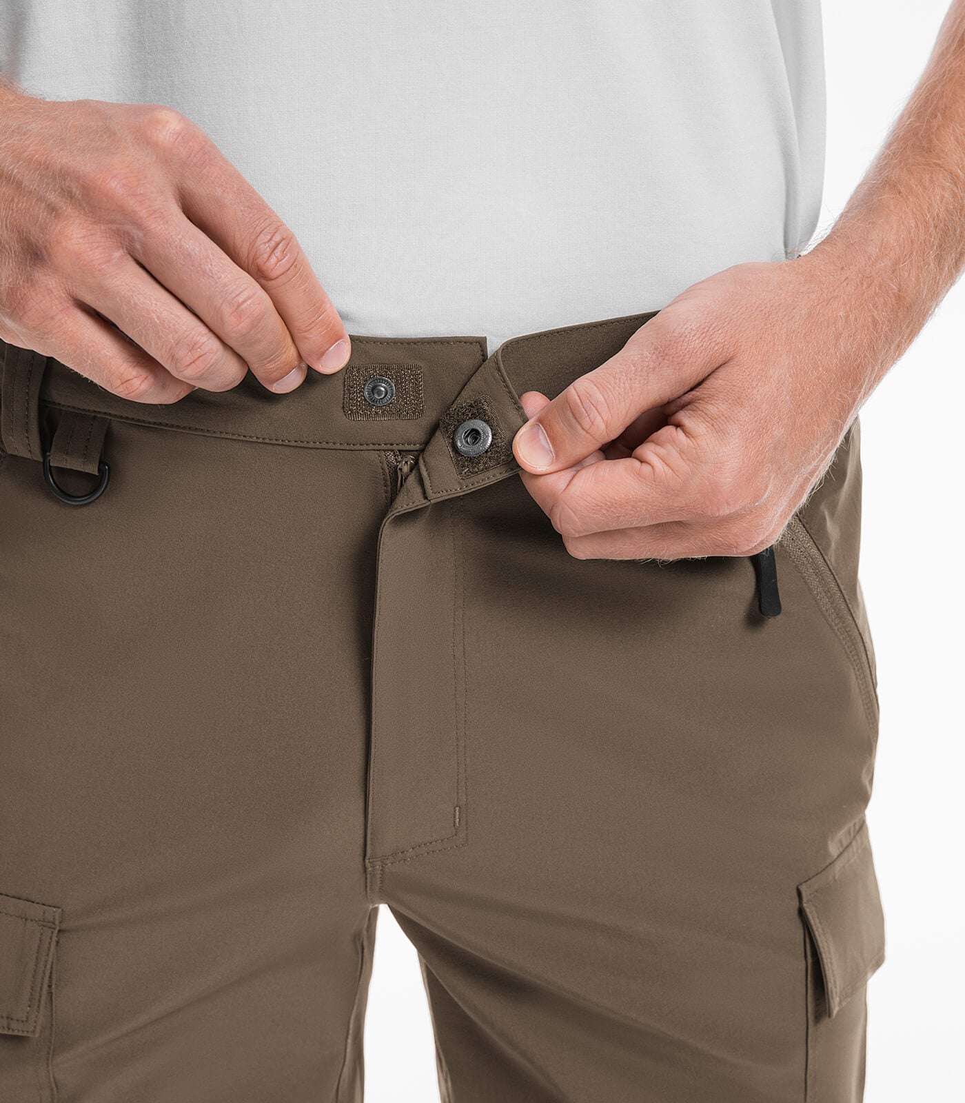 Men's Hiking Cargo Pants Water-Resistant Quick Dry - HikerFlex M033