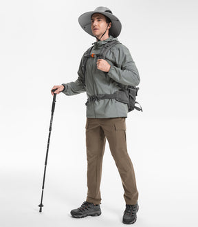 Men's Hiking Cargo Pants Water-Resistant Quick Dry - HikerFlex M033