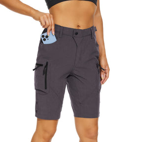 Women's Padded MTB Shorts with Pockets 06