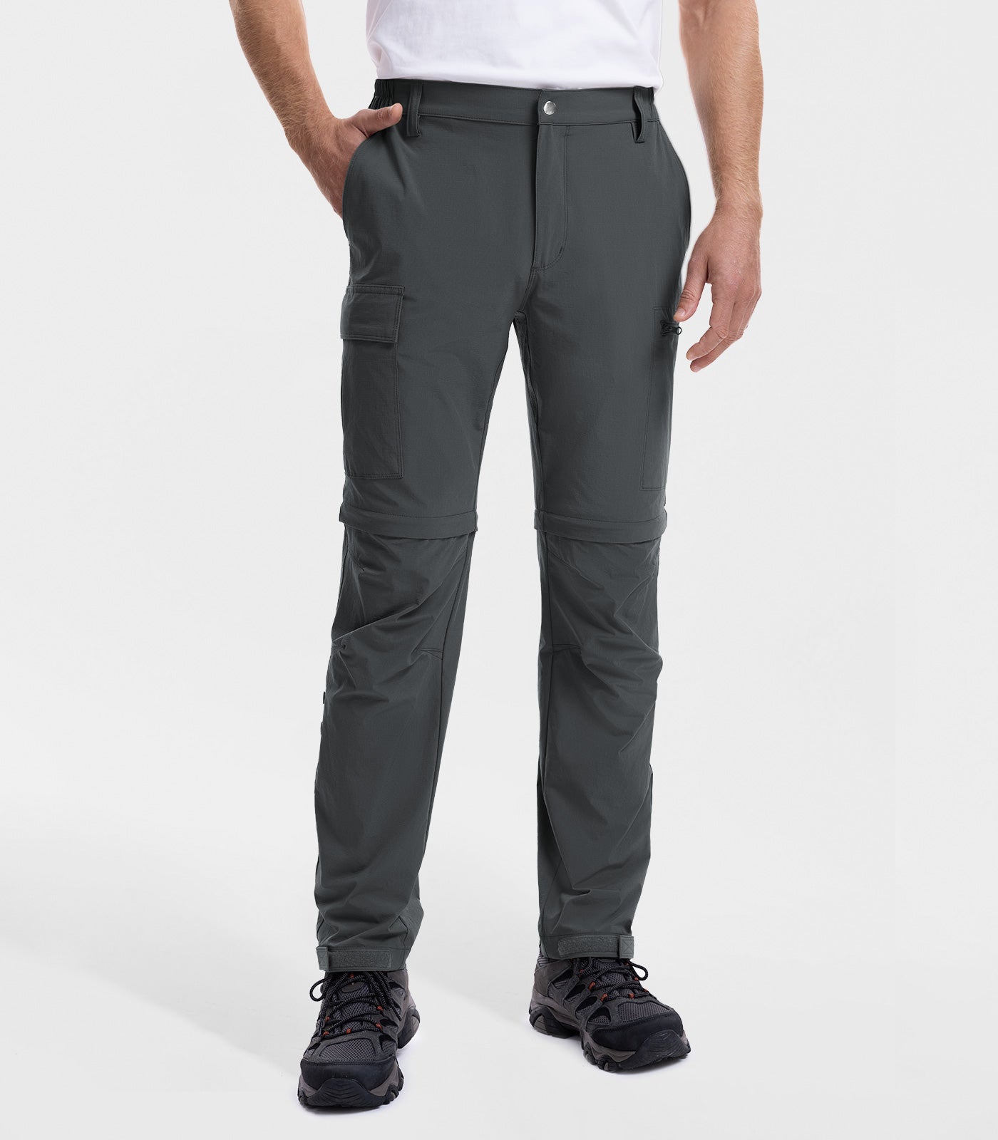Men's Convertible Hiking Pants Quick Dry Lightweight Zip Off Pants