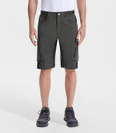 Men's Outdoor Quick Dry Lightweight Stretchy Shorts for Hiking #Color_dark grey