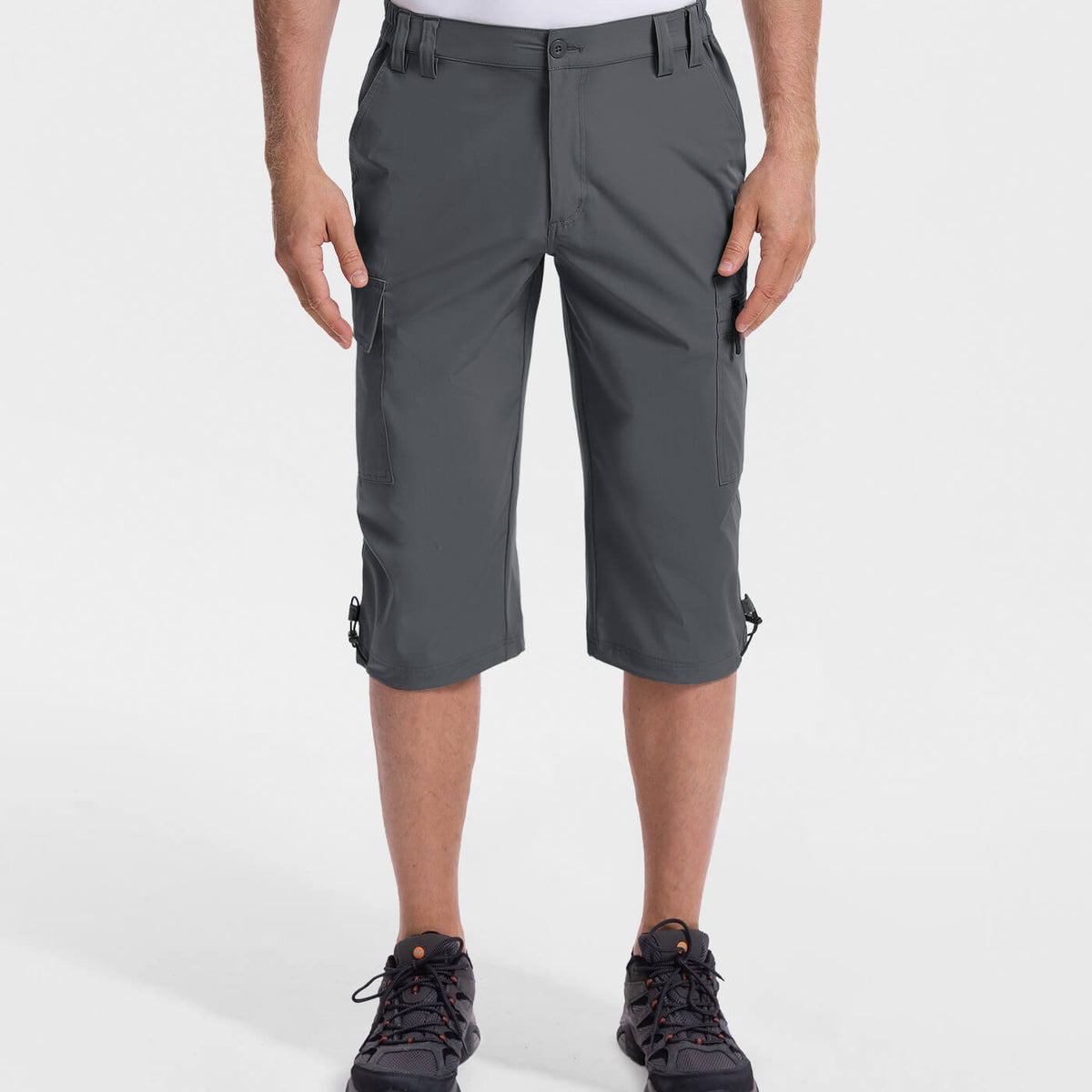 Short Cargo Homme Maier Sports Taille 48 - Gris, Nylon, W32, Occasion Très Bon état