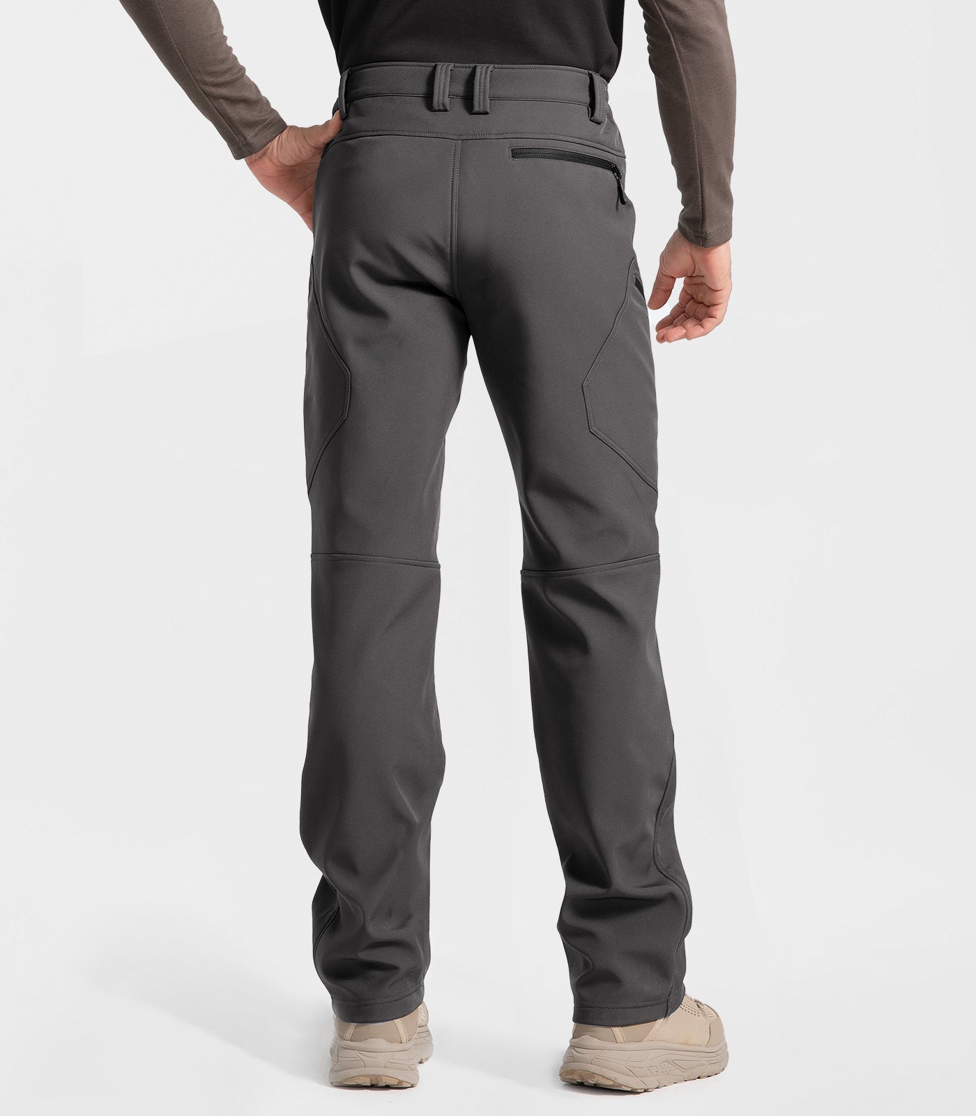 Men's Snow Ski Fleece lined Pants - SnowVenture M054