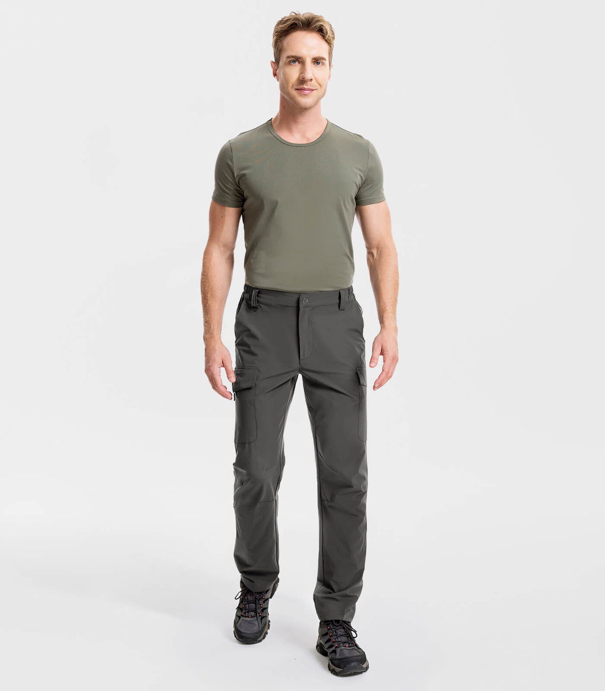 Men‘s Cargo Hiking Pants #Color_dark grey 