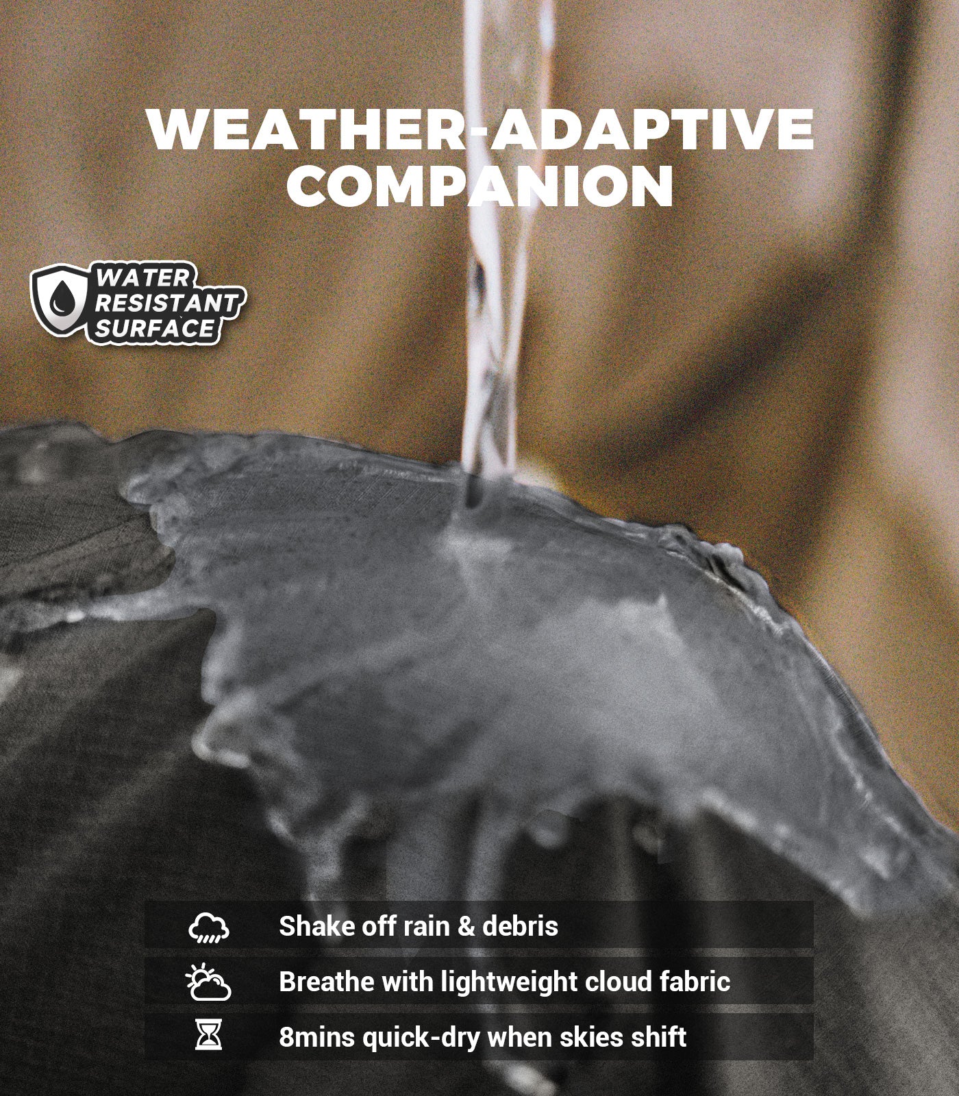 Pantalon de randonnée convertible pour hommes Pantalon cargo à séchage rapide - HikerFlex M015