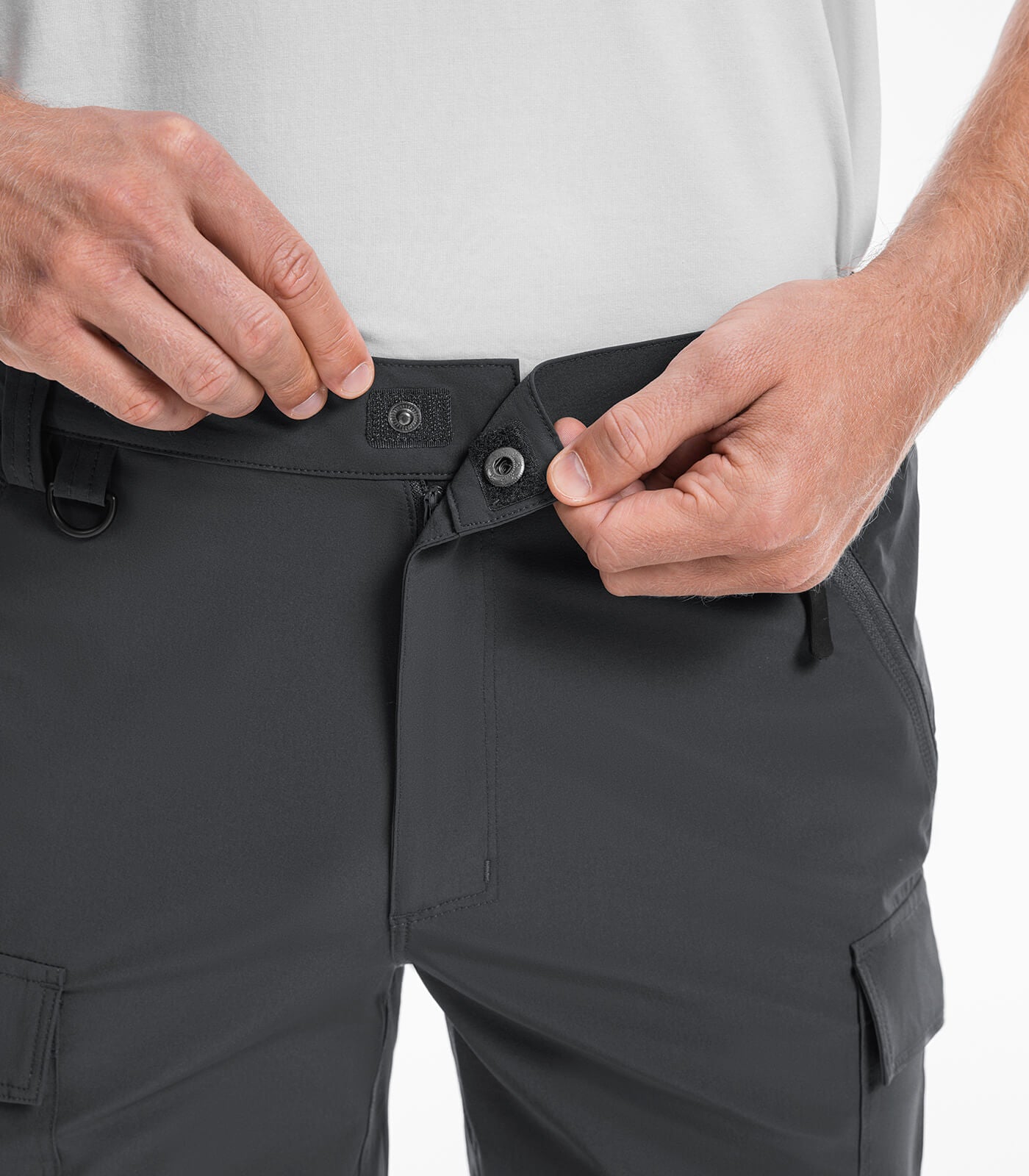 Men's Hiking Cargo Pants Water-Resistant Quick Dry - HikerFlex M033