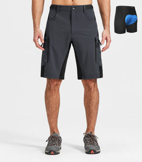Pantalones Cortos Acolchados para Hombre para Bicicleta de Montaña - CycleAir M027