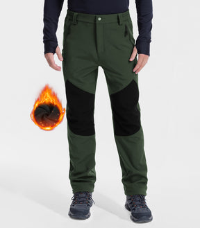 Pantalones de esquí para hombre con forro polar impermeables - SnowVenture M041