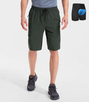 Men's Padded Mountain Bike Shorts - CycleAir M020