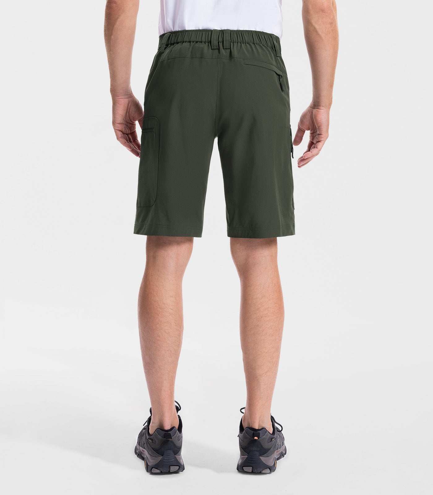 Men's Cargo Hiking Shorts Lightweight Water Resistant - TrailPioneer M026