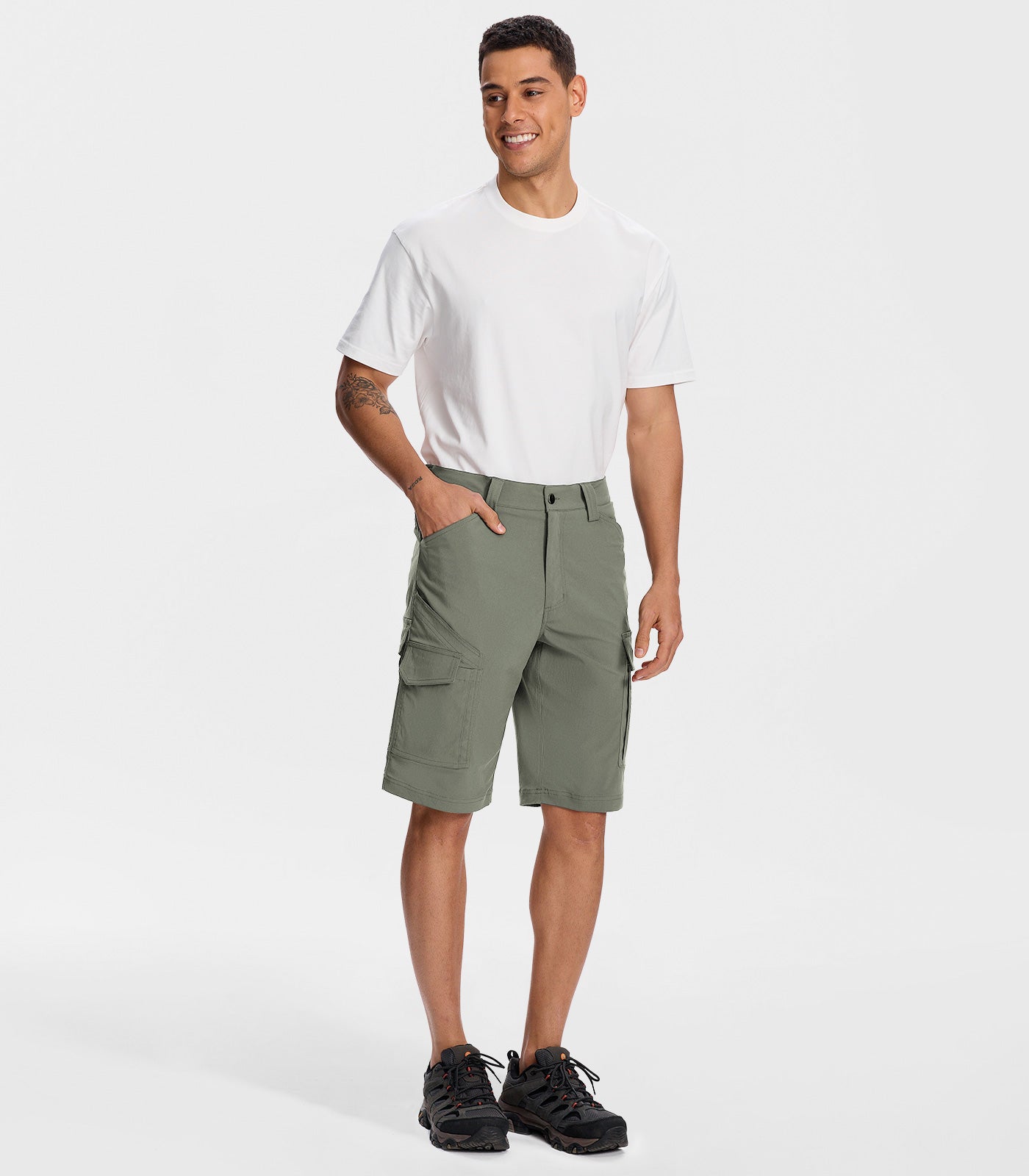 Men's Cargo Hiking Shorts - TrailPioneer M043