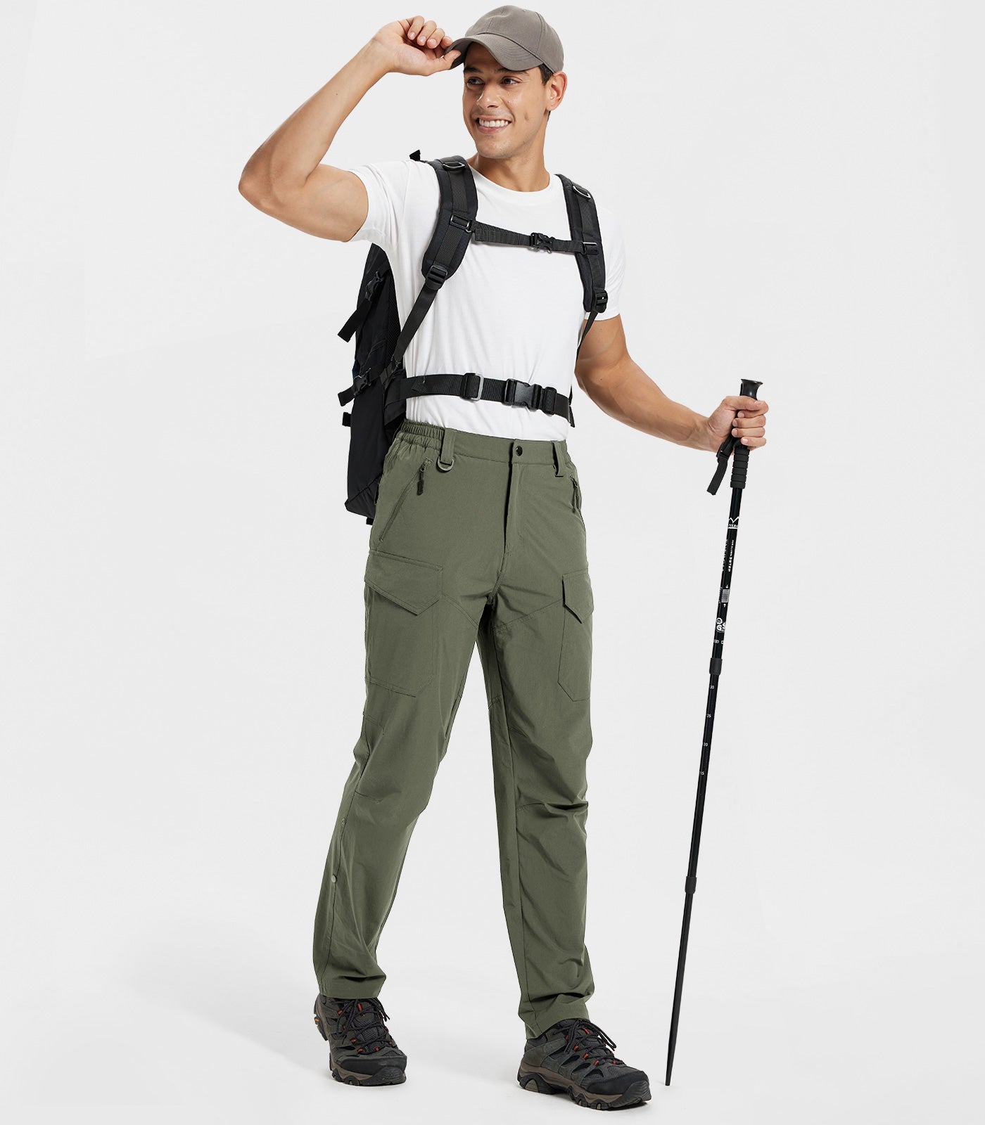 Men's Hiking Pants Lightweight Quick Dry - HikerFlex M045