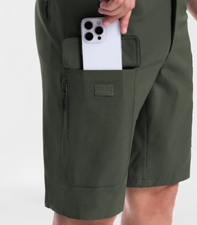 Men's Cargo Hiking Shorts Lightweight Water Resistant - TrailPioneer M026