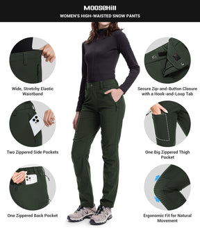 Women's Snow Ski Hiking Pants - SnowVenture W003