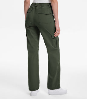 Women's Cargo Hiking Pants / High-Waisted & Lightweight - HikerFlex W038