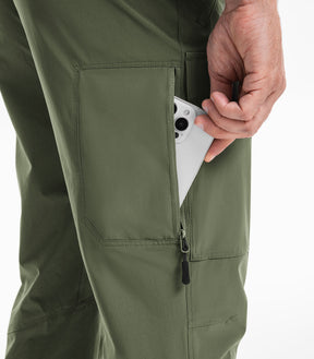 Men's Hiking Cargo Pants Water-Resistant Quick Dry - HikerFlex M033