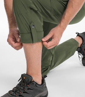 Men's Hiking Cargo Pants Water-Resistant Quick Dry - HikerFlex M033