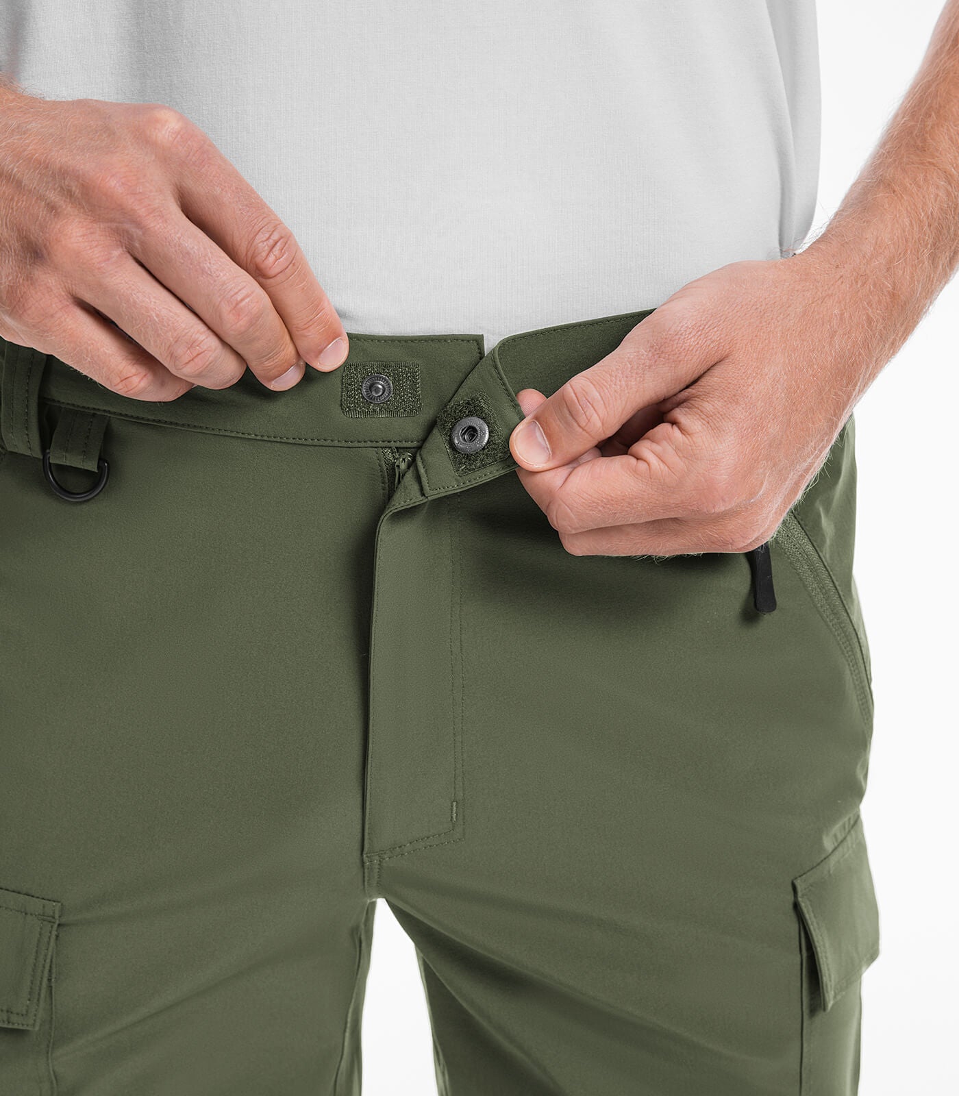Men's Hiking Cargo Pants Water-Resistant Quick Dry - HikerFlex M033