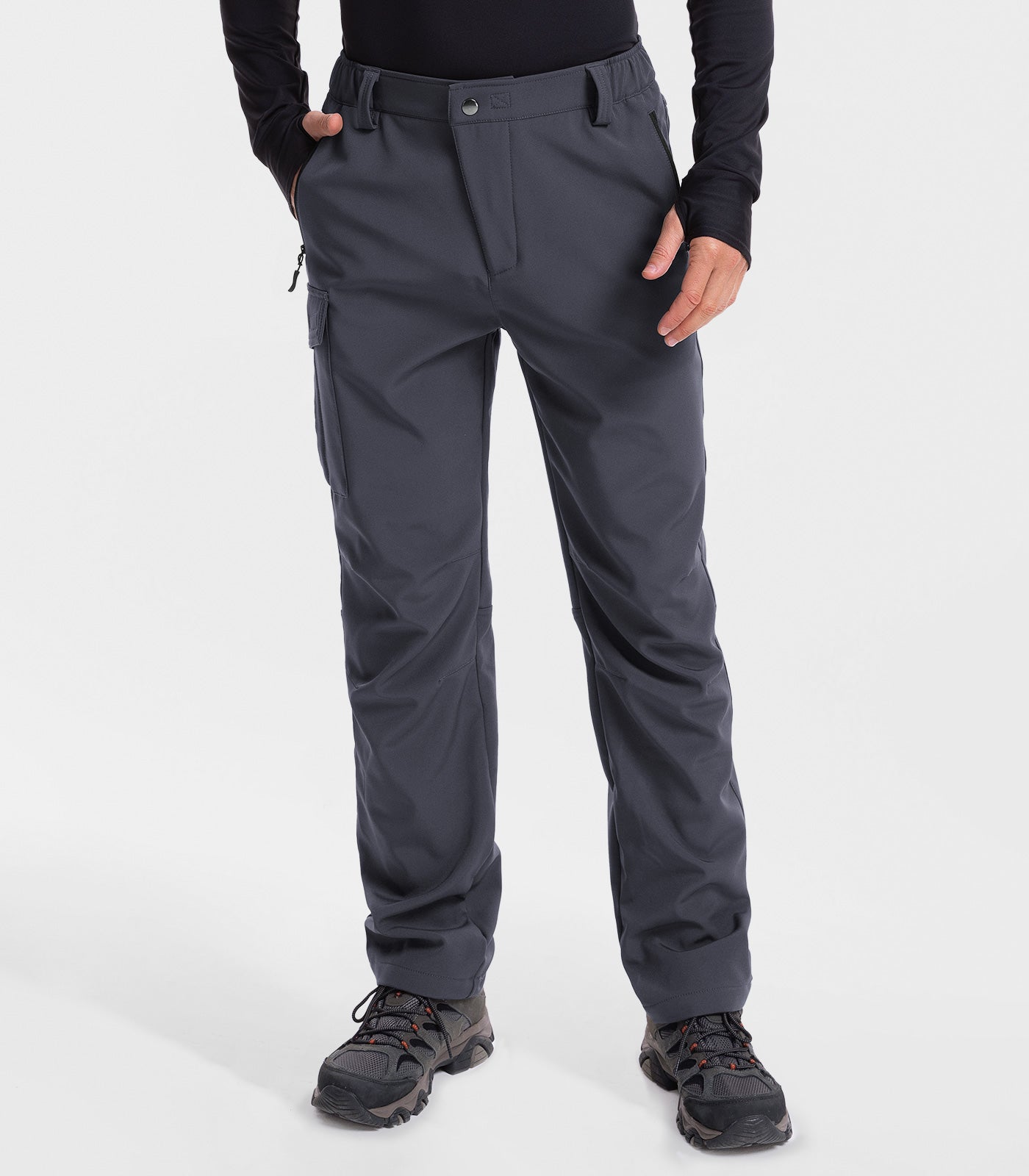 送料無料 店舗 Men's Snow Pants - Stay Warm with Fleece Lined Comfort スノーモービル