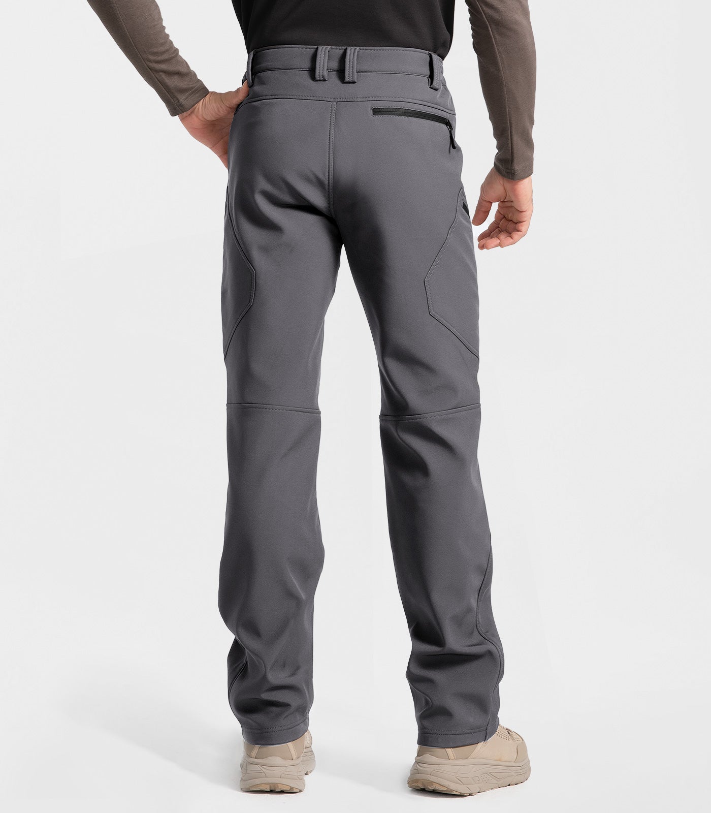 Men's Snow Ski Fleece lined Pants - SnowVenture M054