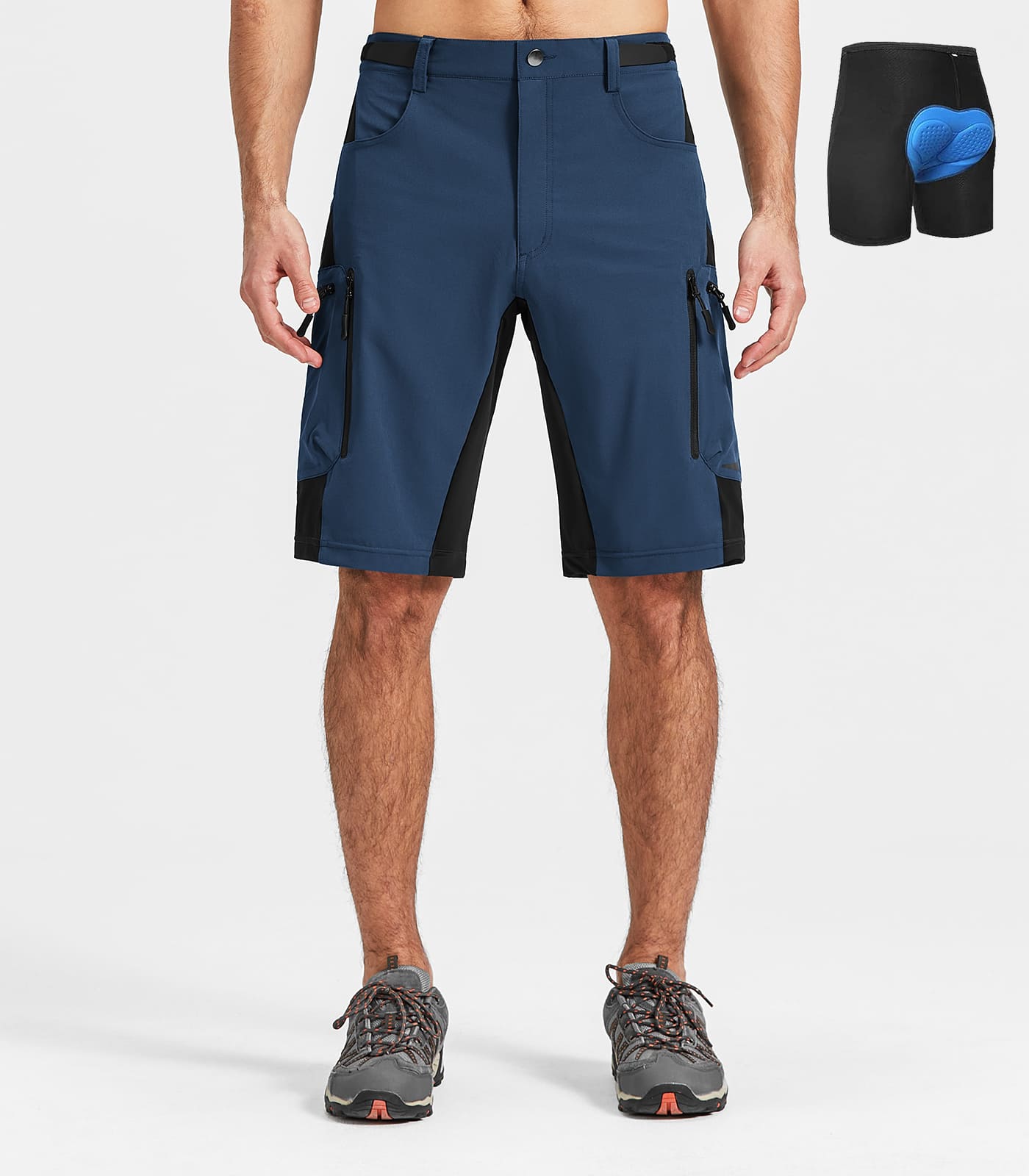 Pantalones Cortos Acolchados para Hombre para Bicicleta de Montaña - CycleAir M027