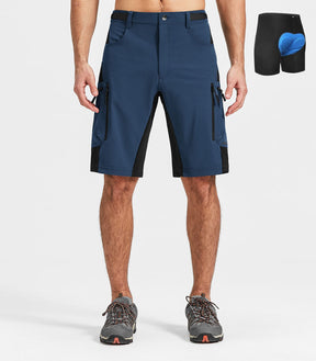 Pantalones Cortos Acolchados para Hombre para Bicicleta de Montaña - CycleAir M027