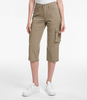 Damen Cargo Capri-Hosen 12