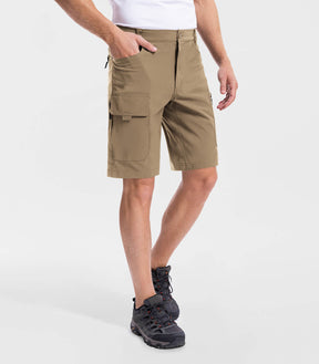 Men's Cargo Hiking Shorts Lightweight Water Resistant - TrailPioneer M026