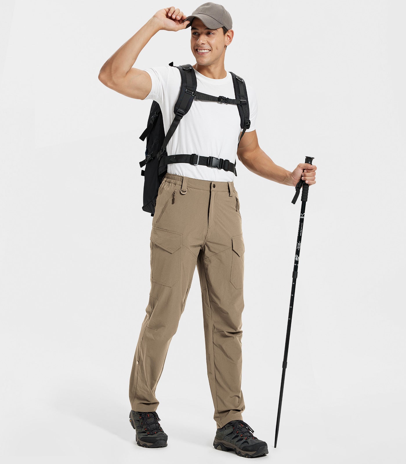 Men's Hiking Pants Lightweight Quick Dry - HikerFlex M045