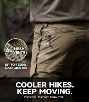Men's Hiking Pants Lightweight Quick Dry - HikerFlex M045