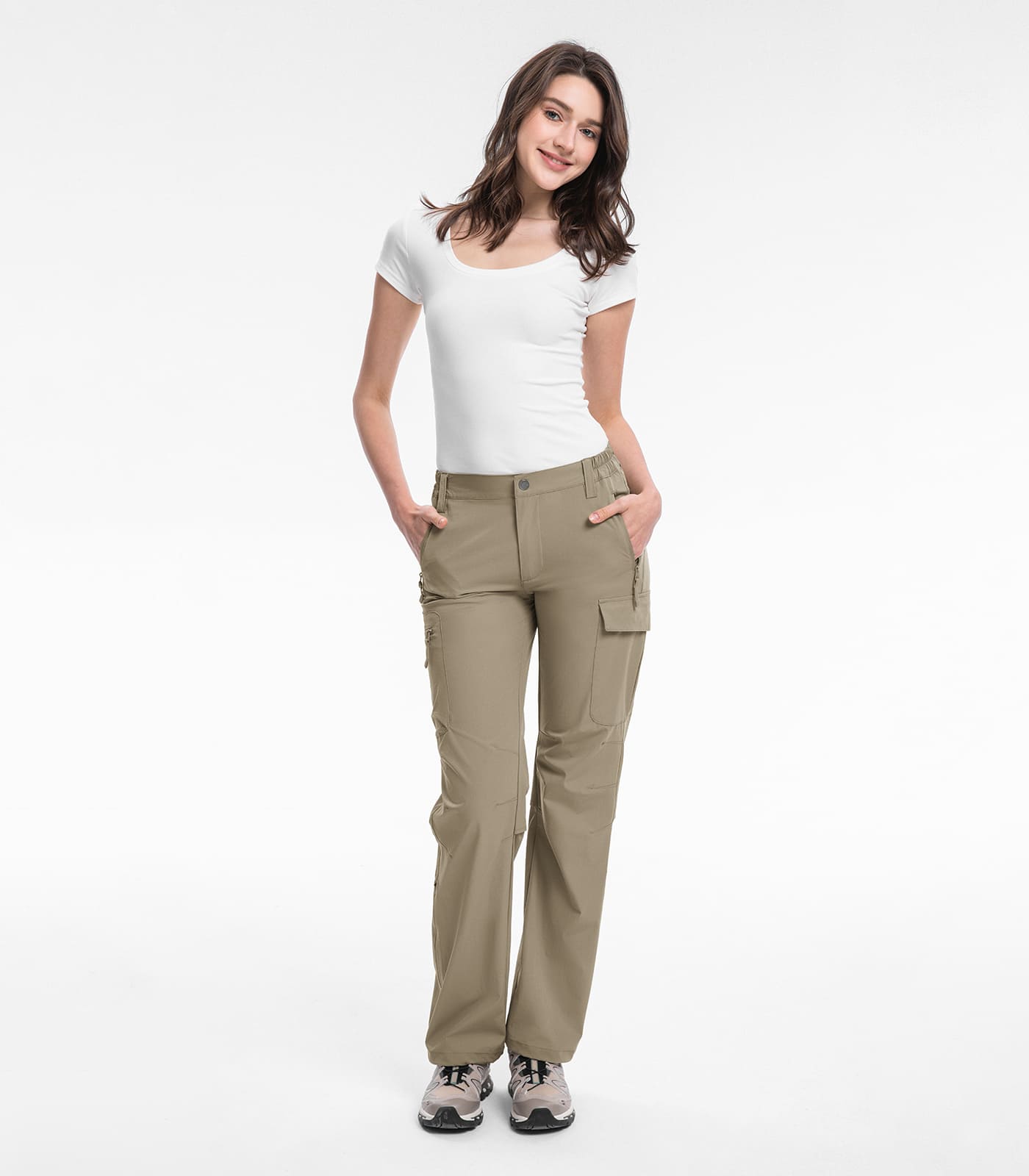 Women's Hiking Pants Lightweight Quick Dry Water Resistant - HikerFlex W023