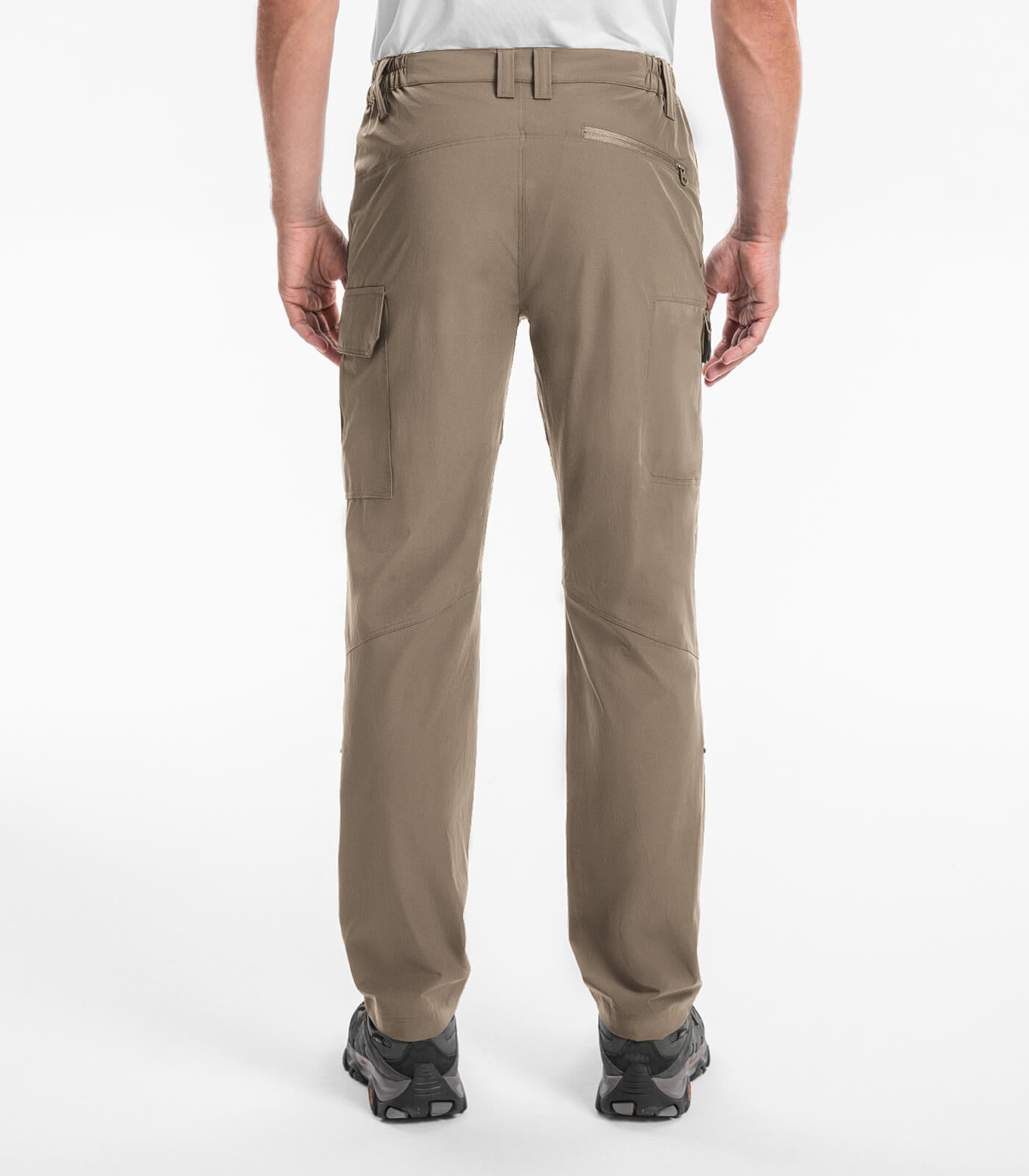 Men's Hiking Cargo Pants Water-Resistant Quick Dry - HikerFlex M033