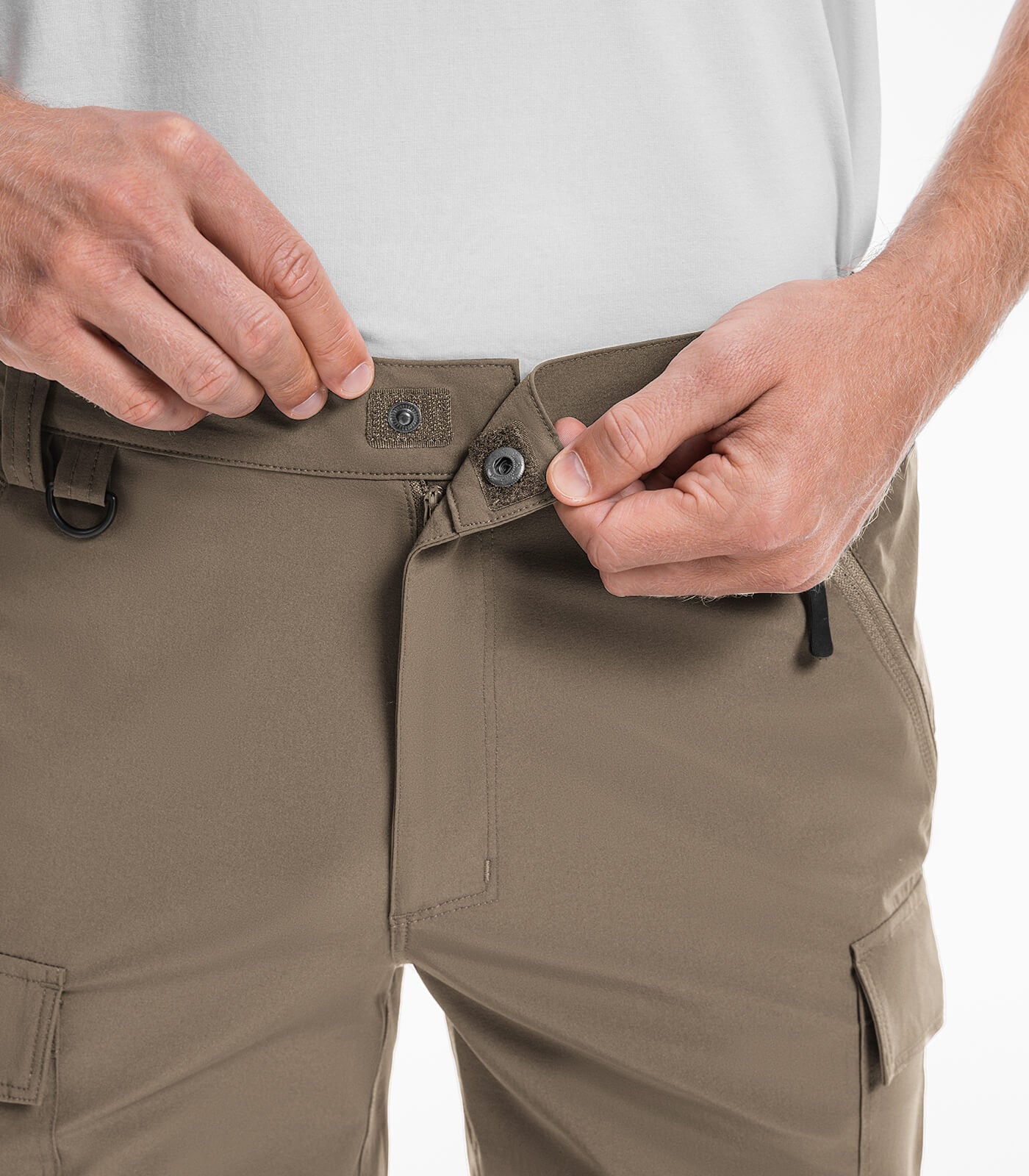 Men's Hiking Cargo Pants Water-Resistant Quick Dry - HikerFlex M033