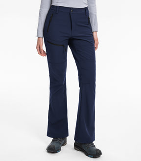 Pantaloni de drumeție evazați pentru schi pe zăpadă pentru femei - SnowVenture W021